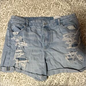 Curvy Mom Jean Shorts